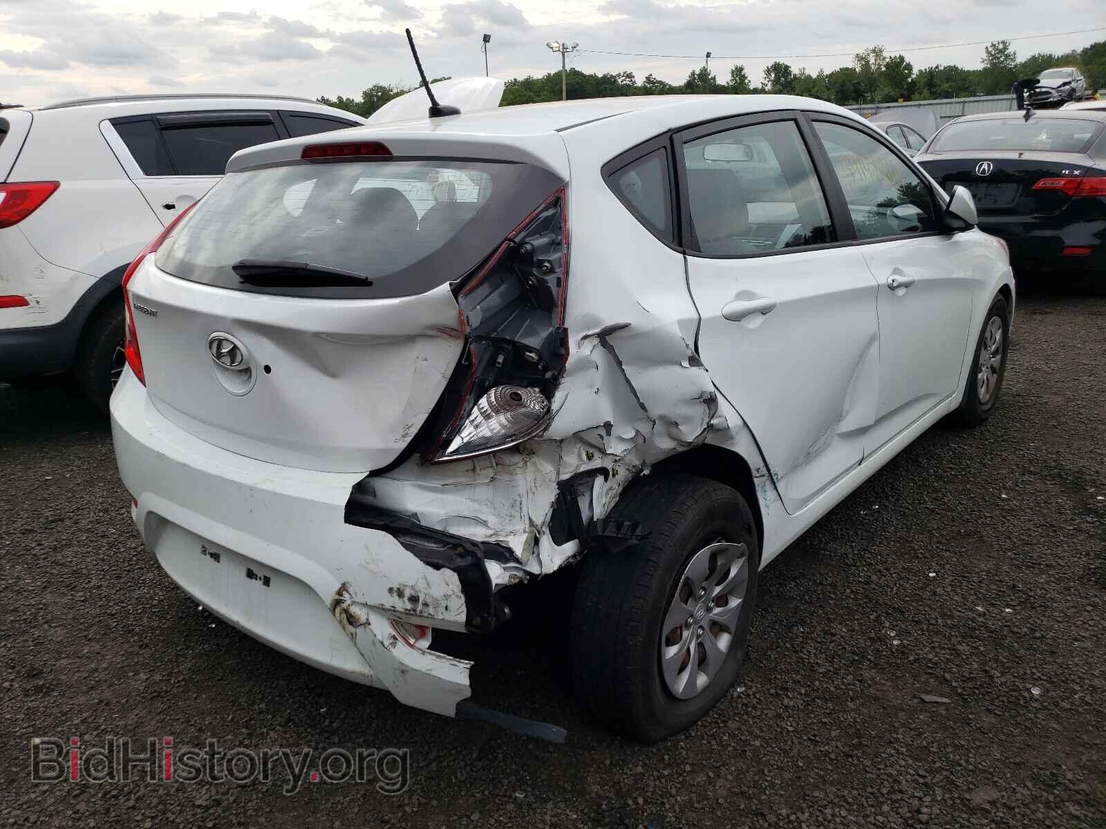 2015 HYUNDAI ACCENT - VIN: KMHCT5AE3FU215851 - Фото 4