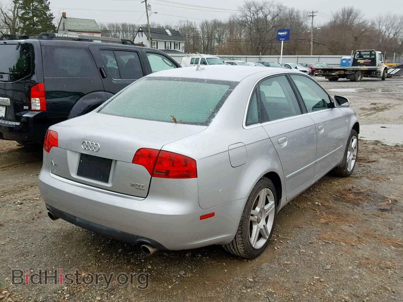 2007 AUDI A4 - VIN: WAUDF78E07A073444 - Фото 4