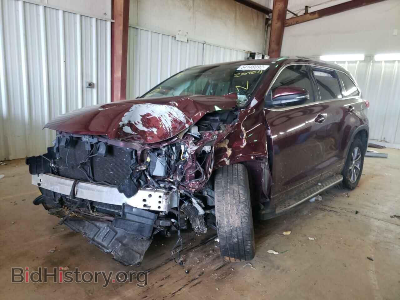 2017 TOYOTA HIGHLANDER - VIN: 5TDKZRFH4HS202011 - Фото 2