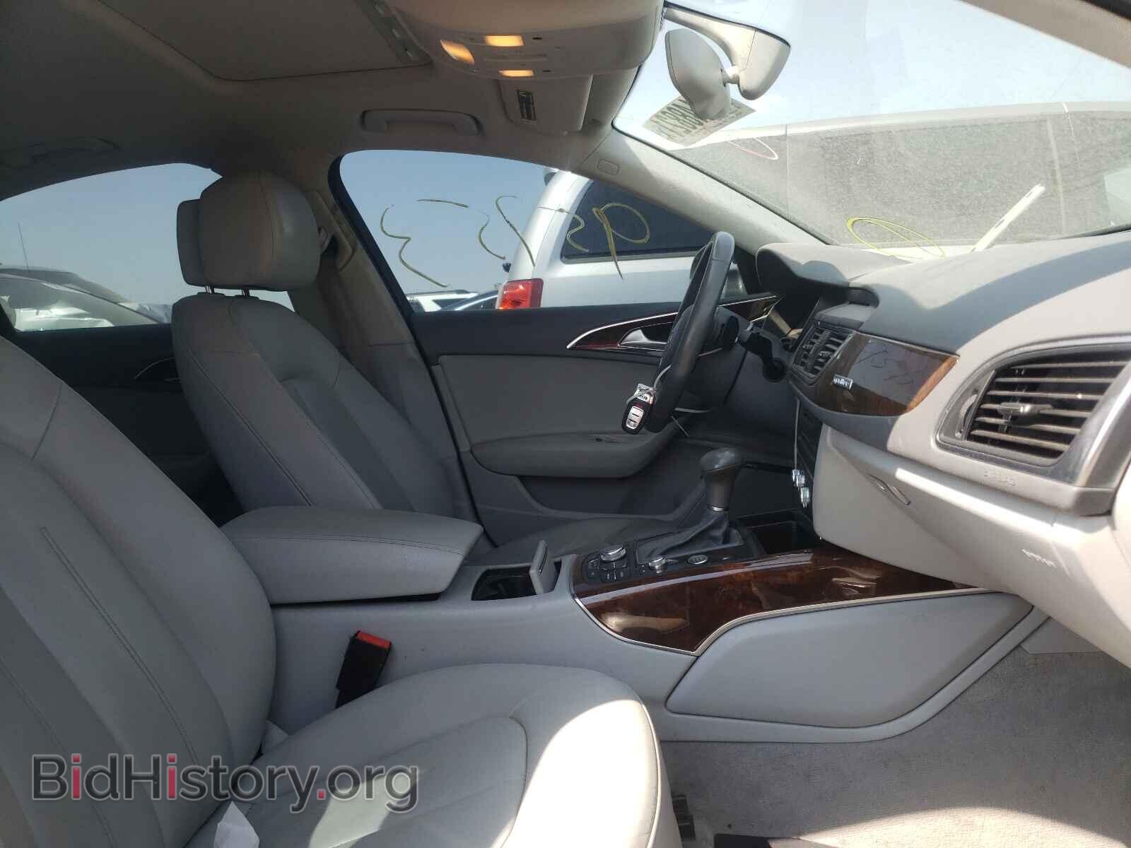 2013 AUDI A6 - VIN: WAUGGAFC1DN149394 - Фото 5