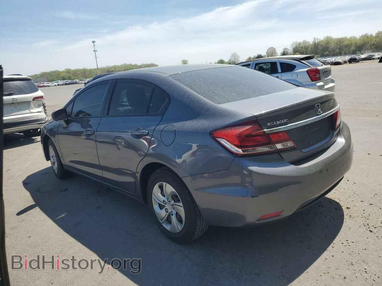2014 HONDA CIVIC - VIN: 2HGFB2F58EH551784 - Фото 2
