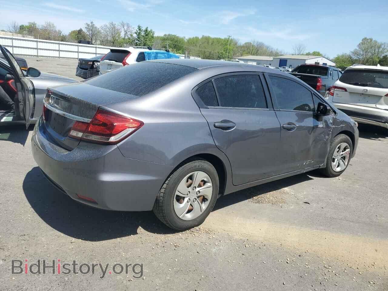 2014 HONDA CIVIC - VIN: 2HGFB2F58EH551784 - Фото 3