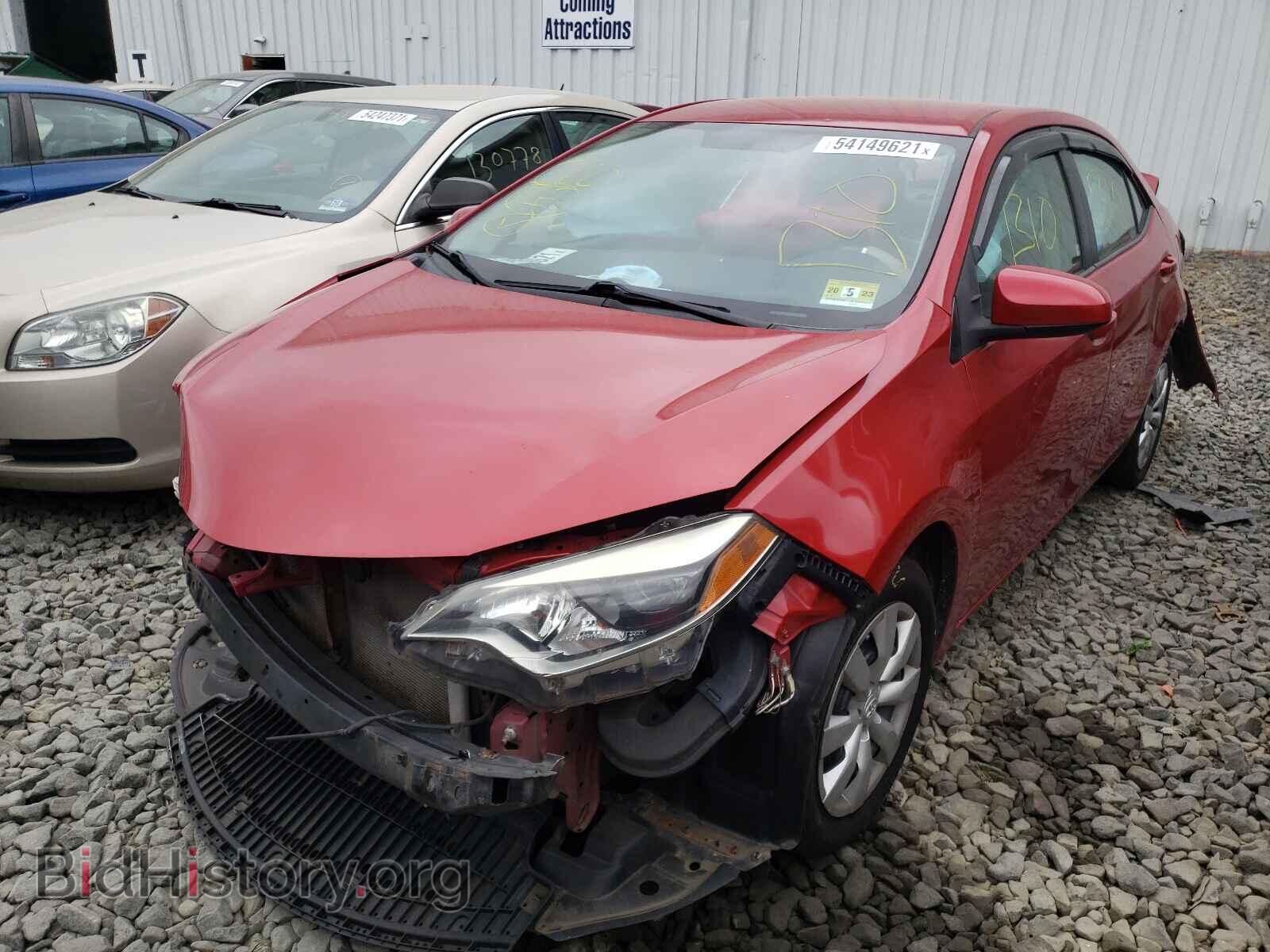 2014 TOYOTA COROLLA - VIN: 5YFBURHEXEP075352 - Фото 2