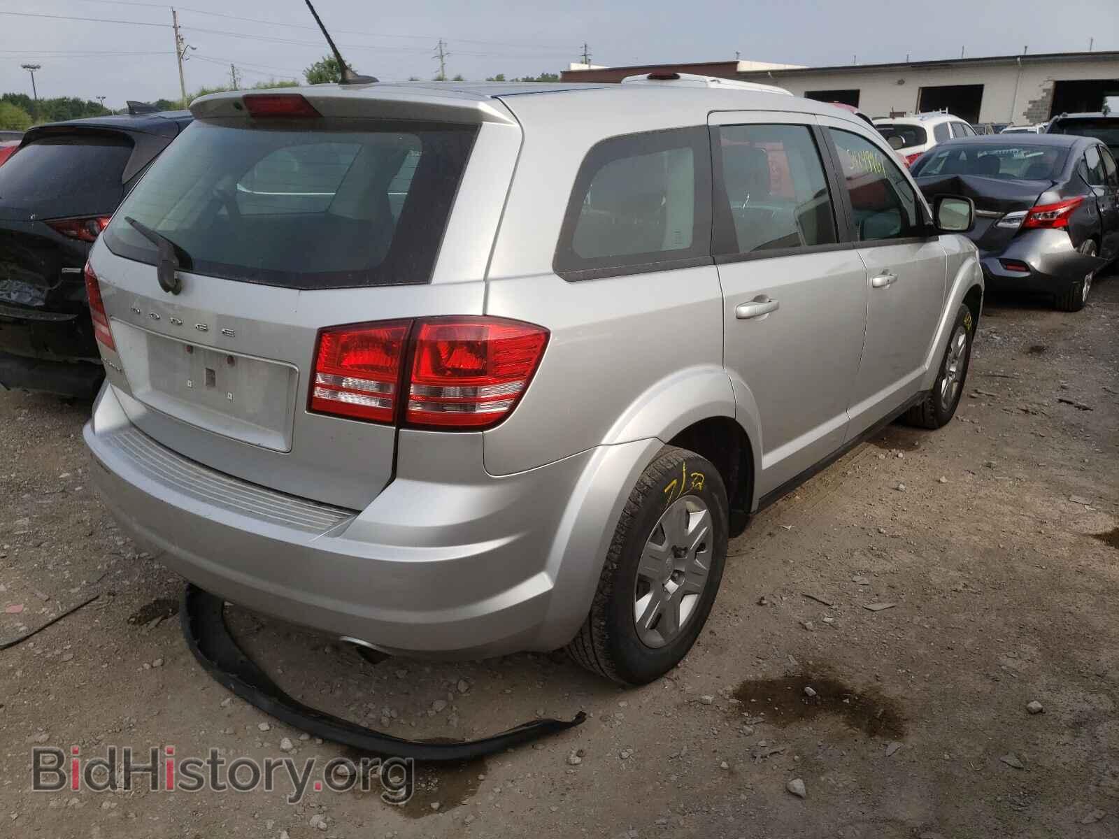 2012 DODGE JOURNEY - VIN: 3C4PDCAB5CT356178 - Фото 4