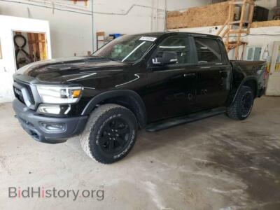 2020 RAM 1500 Rebel, black — VIN 1C6SRFLTXLN123665, Copart