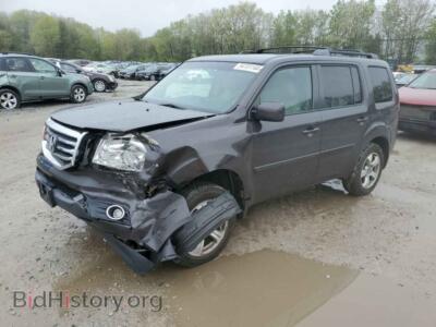 2014 Honda PILOT EX, gray — VIN 5FNYF4H43EB031137, Copart