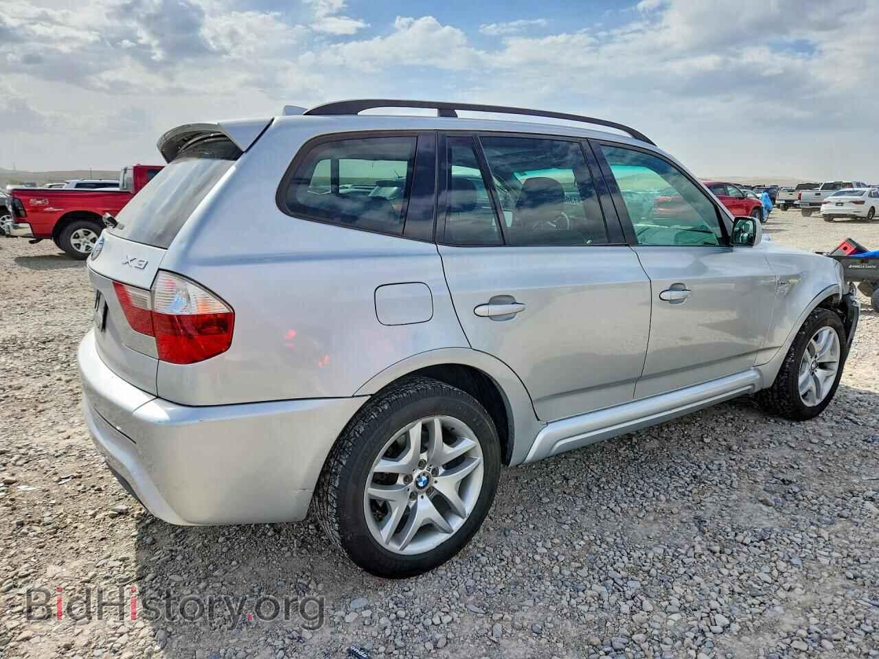 2007 BMW X3 - VIN: WBXPC93437WF01776 - Фото 3