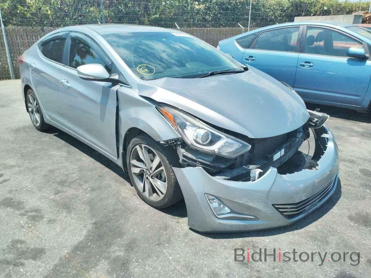 Photo 5NPDH4AE4GH659224 - HYUNDAI ELANTRA 2016