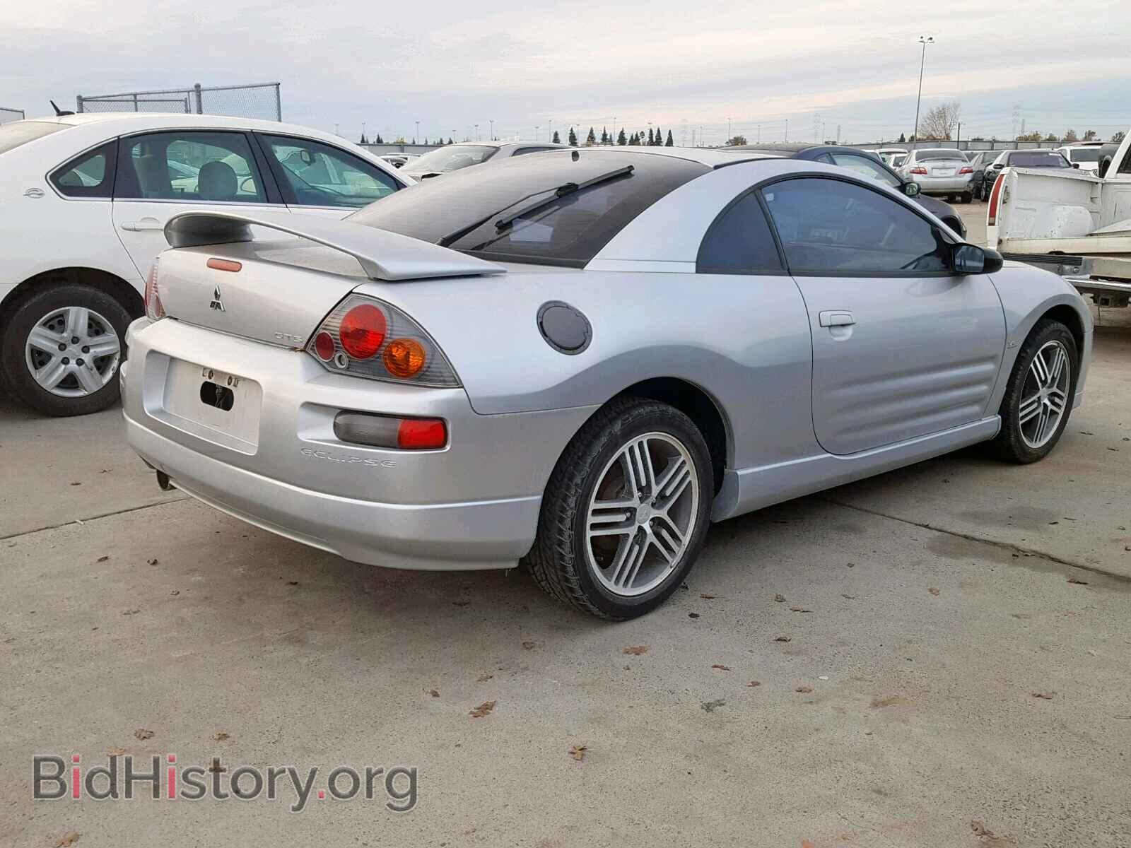 2003 MITSUBISHI ECLIPSE - VIN: 4A3AC74H63E205928 - Фото 4