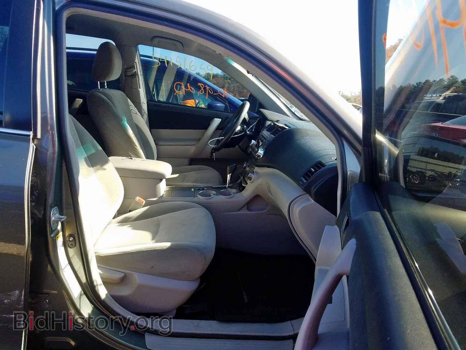 2012 TOYOTA HIGHLANDER - VIN: 5TDBK3EHXCS126841 - Фото 5