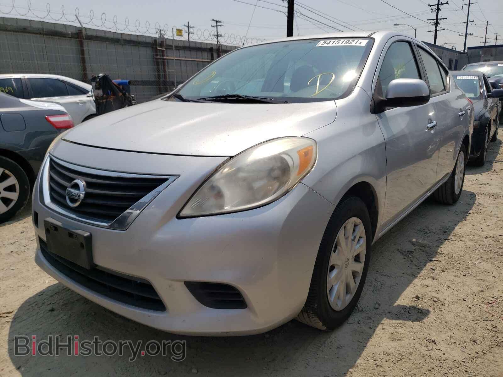 2012 NISSAN VERSA - VIN: 3N1CN7AP4CL813774 - Фото 2