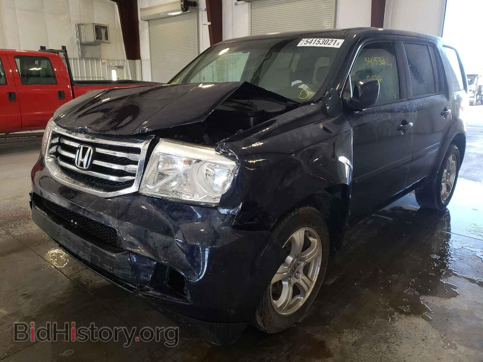 2012 HONDA PILOT - VIN: 5FNYF4H48CB078693 - Фото 2