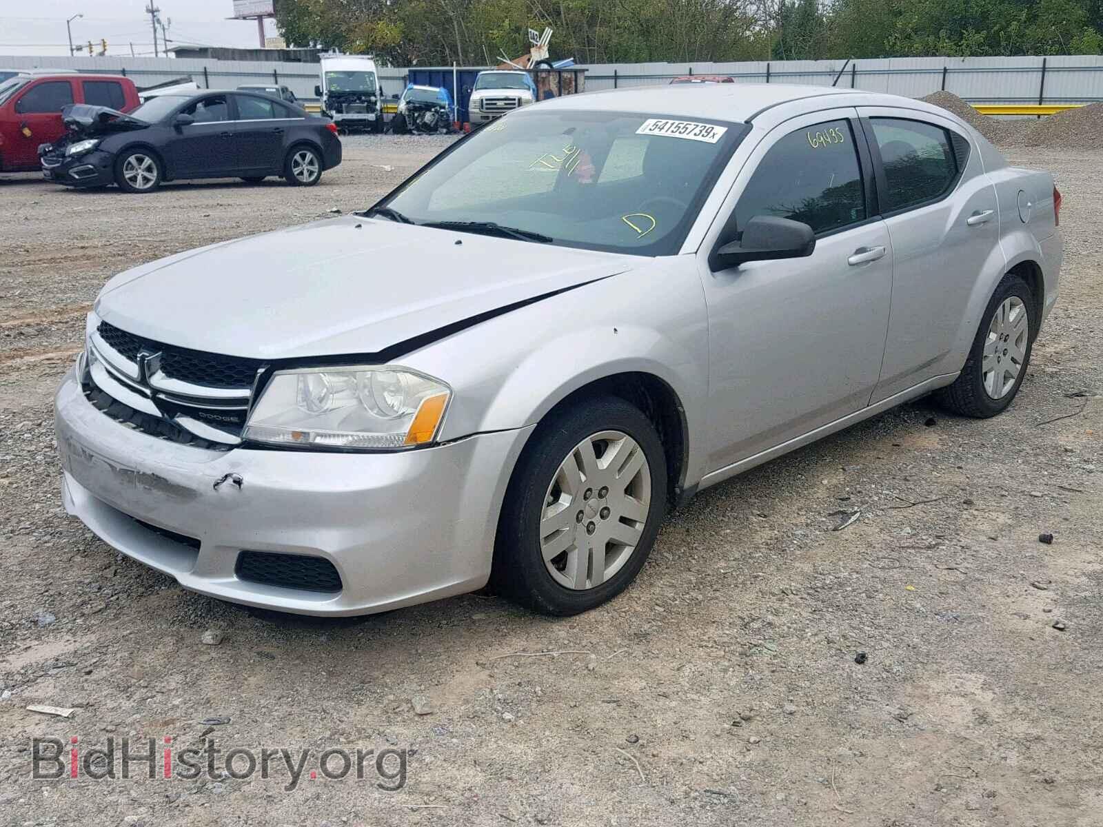 2011 DODGE AVENGER - VIN: 1B3BD4FB8BN558201 - Фото 2