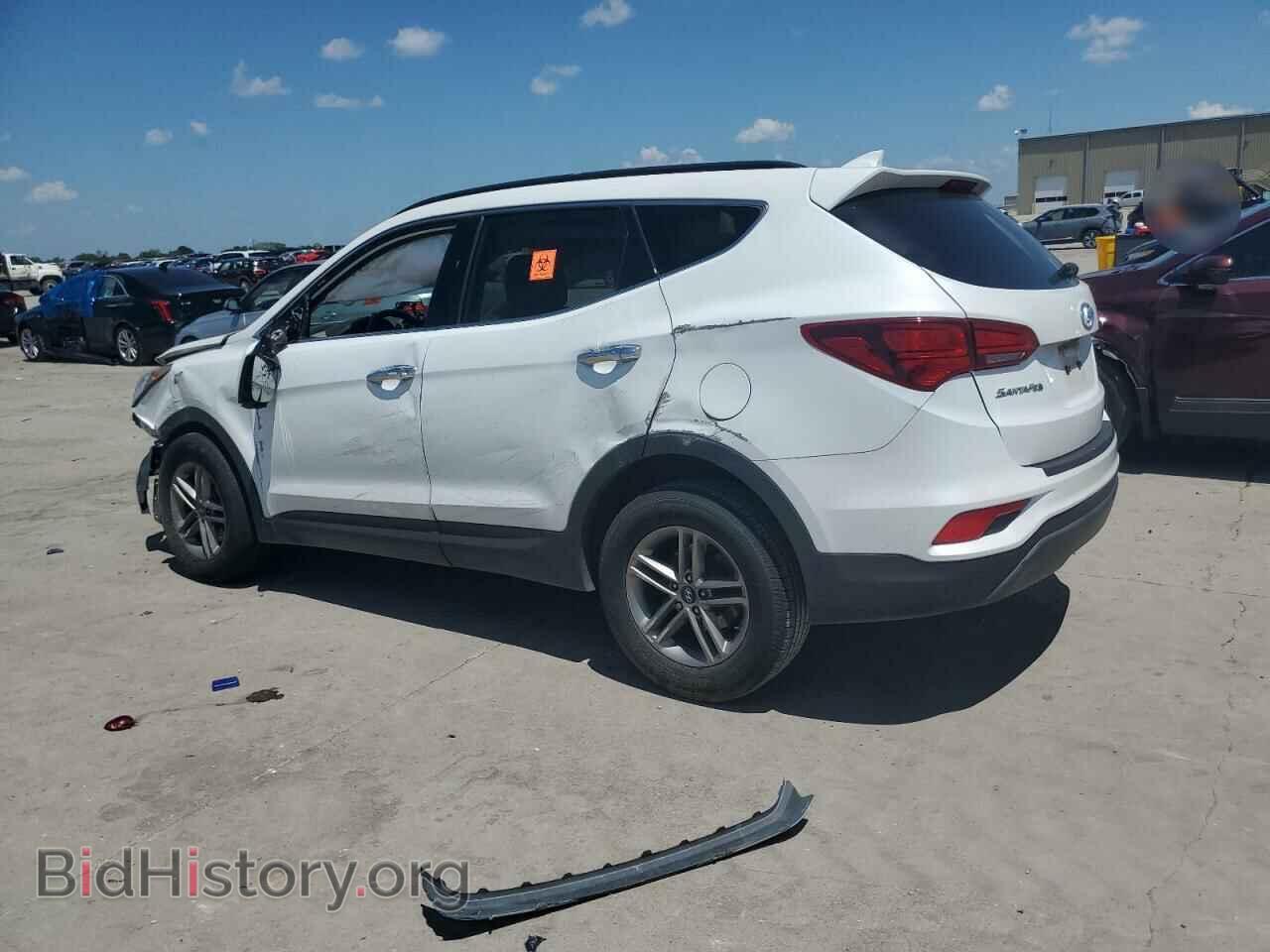 2017 HYUNDAI SANTA FE - VIN: 5NMZU3LB5HH018273 - Фото 2