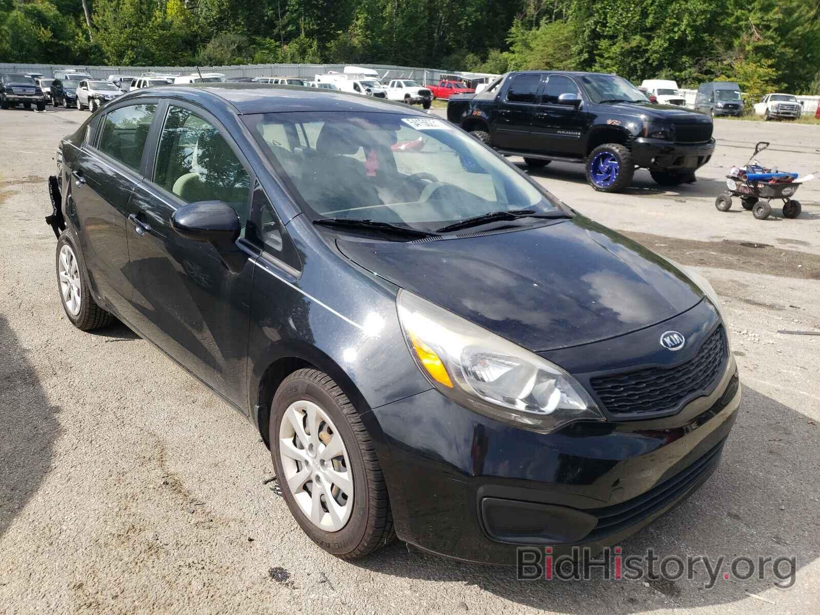 Photo KNADM4A33C6075912 - KIA RIO 2012