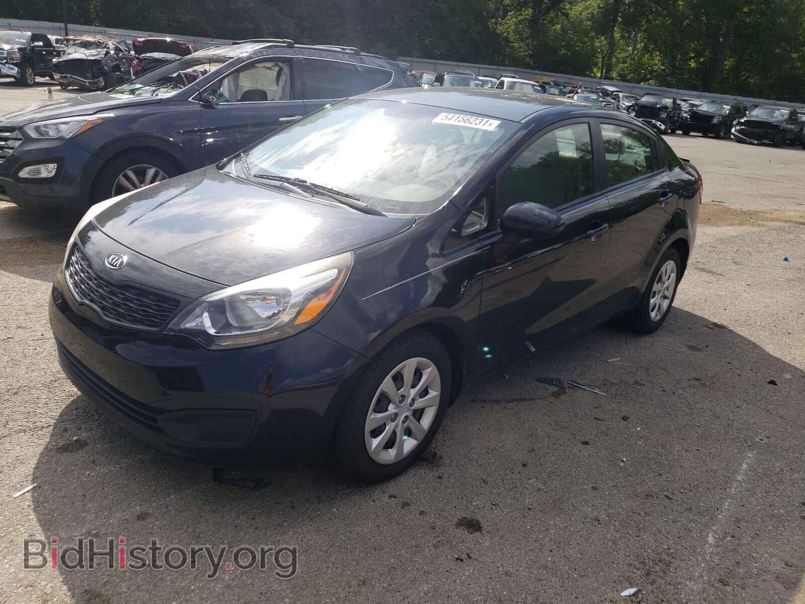 2012 KIA RIO - VIN: KNADM4A33C6075912 - Фото 2
