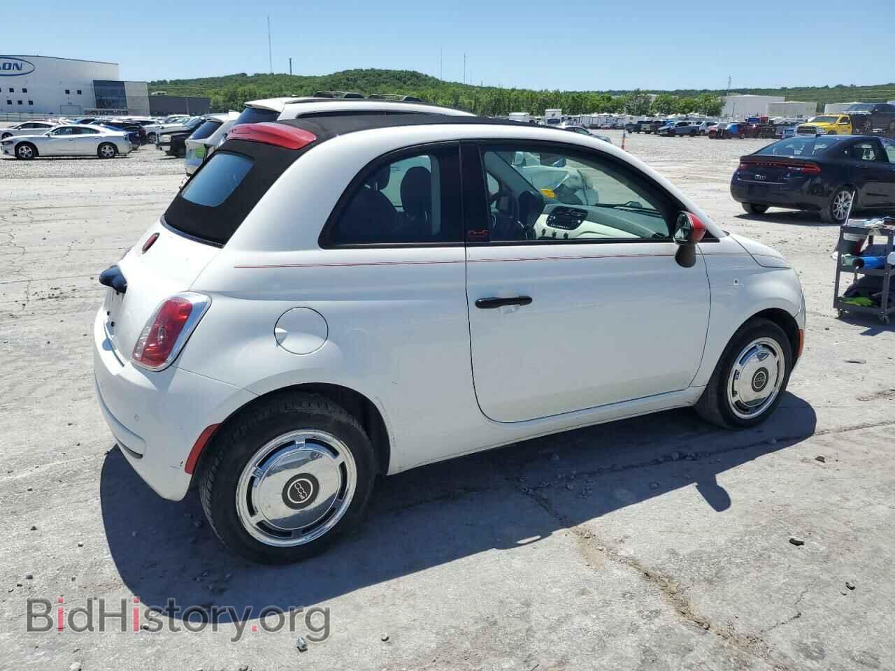 2012 FIAT 500 - VIN: 3C3CFFDRXCT123050 - Фото 3