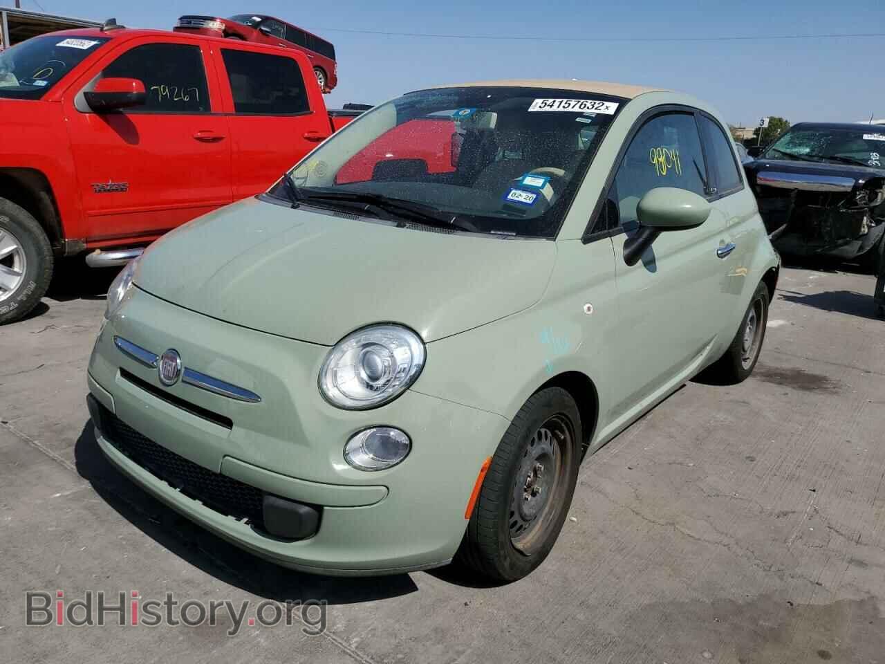 2012 FIAT 500 - VIN: 3C3CFFDR0CT370464 - Фото 2