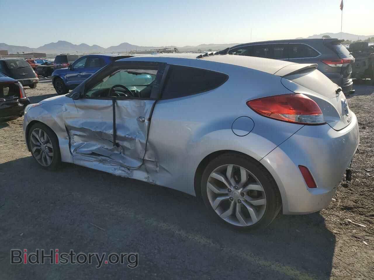 2012 HYUNDAI VELOSTER - VIN: KMHTC6ADXCU036313 - Фото 2