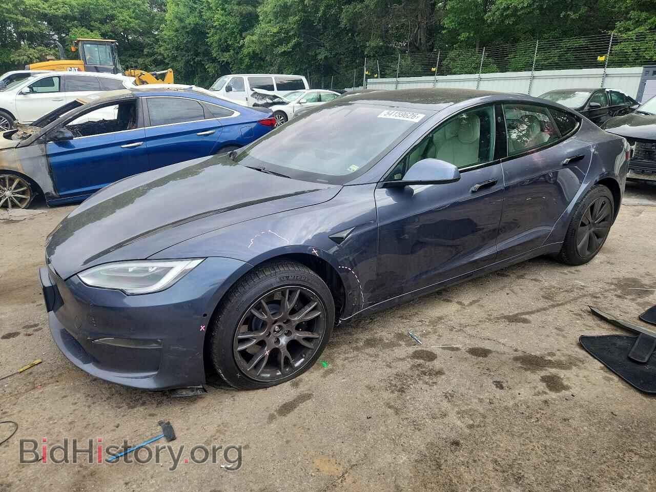 Фотография 5YJSA1E56MF453286 - TESLA MODEL S 2021