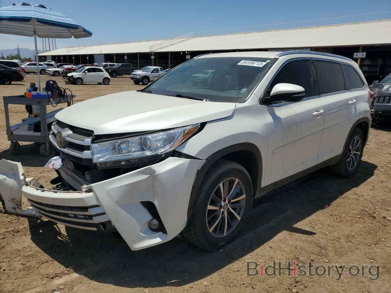 Photo 5TDKZRFH5KS552299 - TOYOTA HIGHLANDER 2019