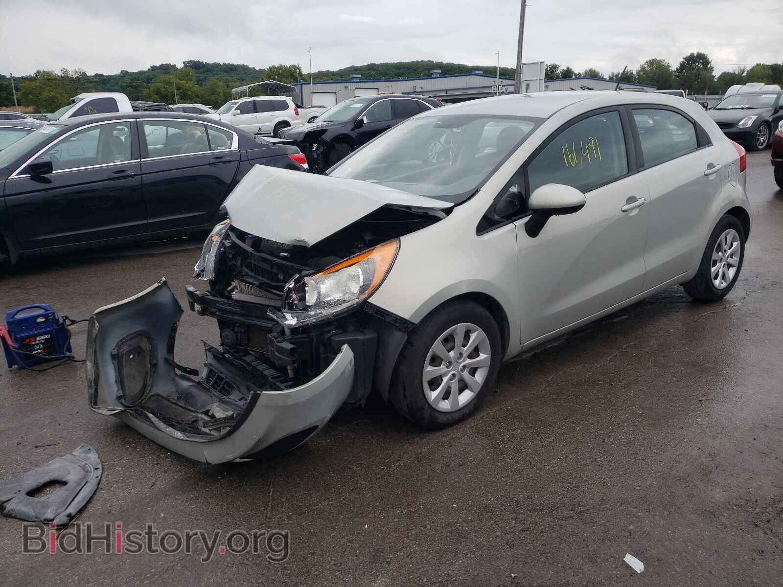 2012 KIA RIO - VIN: KNADN5A39C6011392 - Фото 2