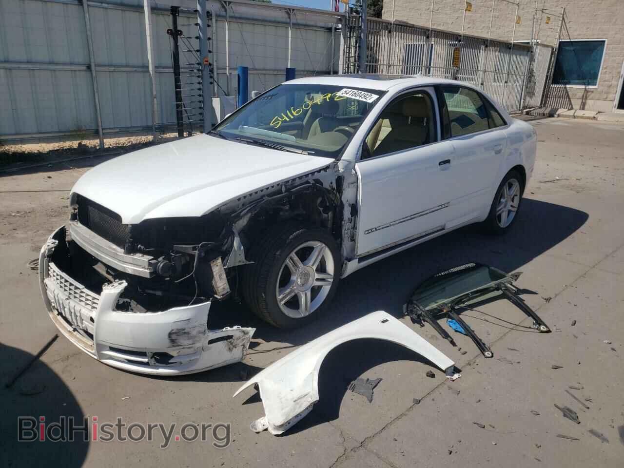 2007 AUDI A4 - VIN: WAUDF78E27A253072 - Фото 2