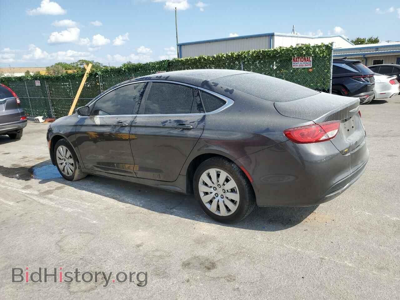 2016 CHRYSLER 200 - VIN: 1C3CCCFB8GN183454 - Фото 2