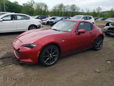 2017 Mazda MX5 Grand Touring, красный — VIN JM1NDAM76H0108271, Copart