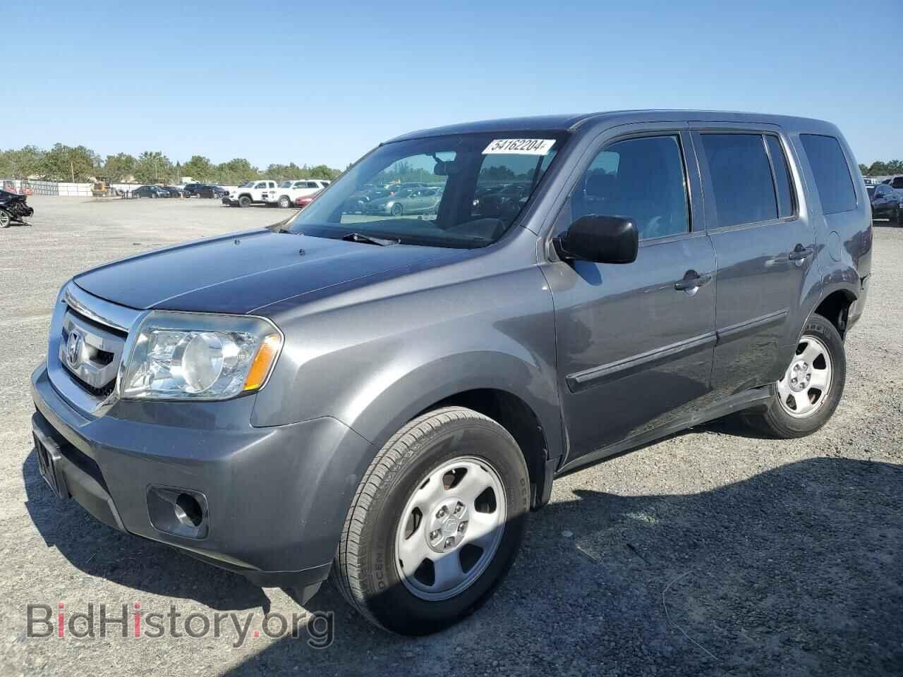 Photo 5FNYF3H29BB054832 - HONDA PILOT 2011