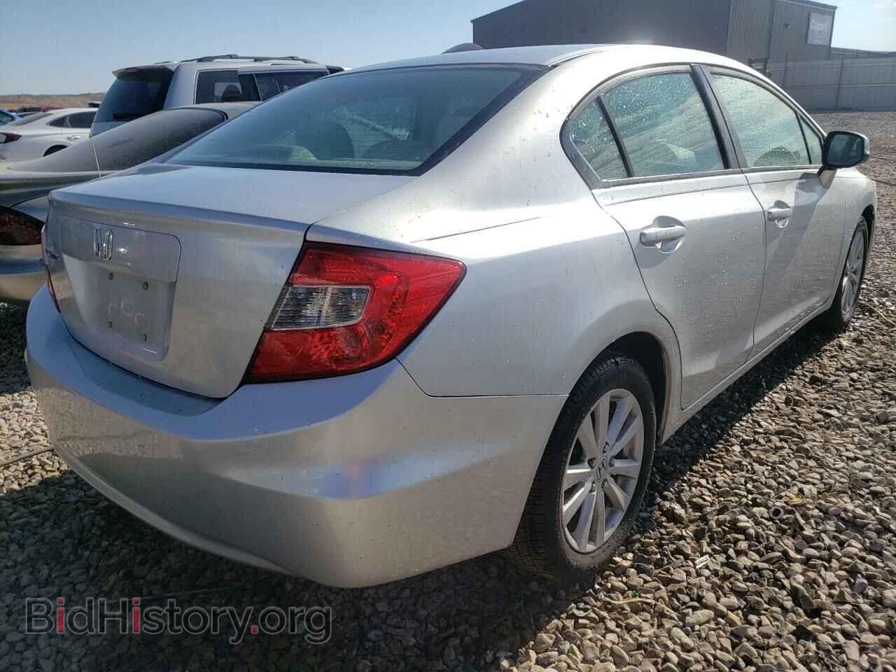 2012 HONDA CIVIC - VIN: 2HGFB2F87CH599543 - Фото 4