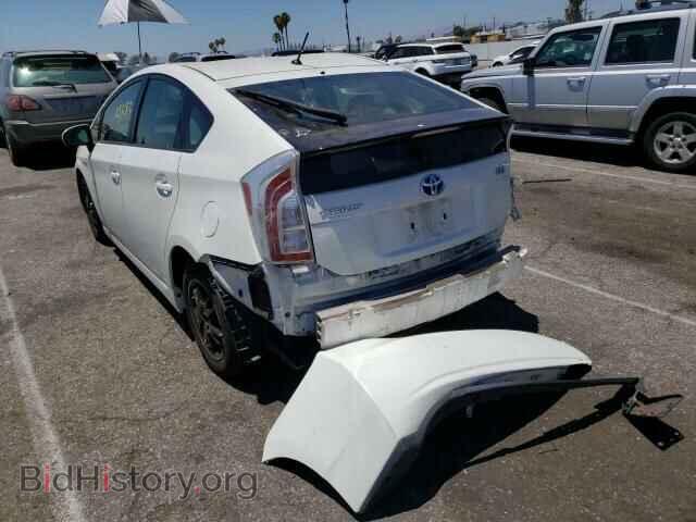 2014 TOYOTA PRIUS - VIN: JTDKN3DU3E1749966 - Фото 3