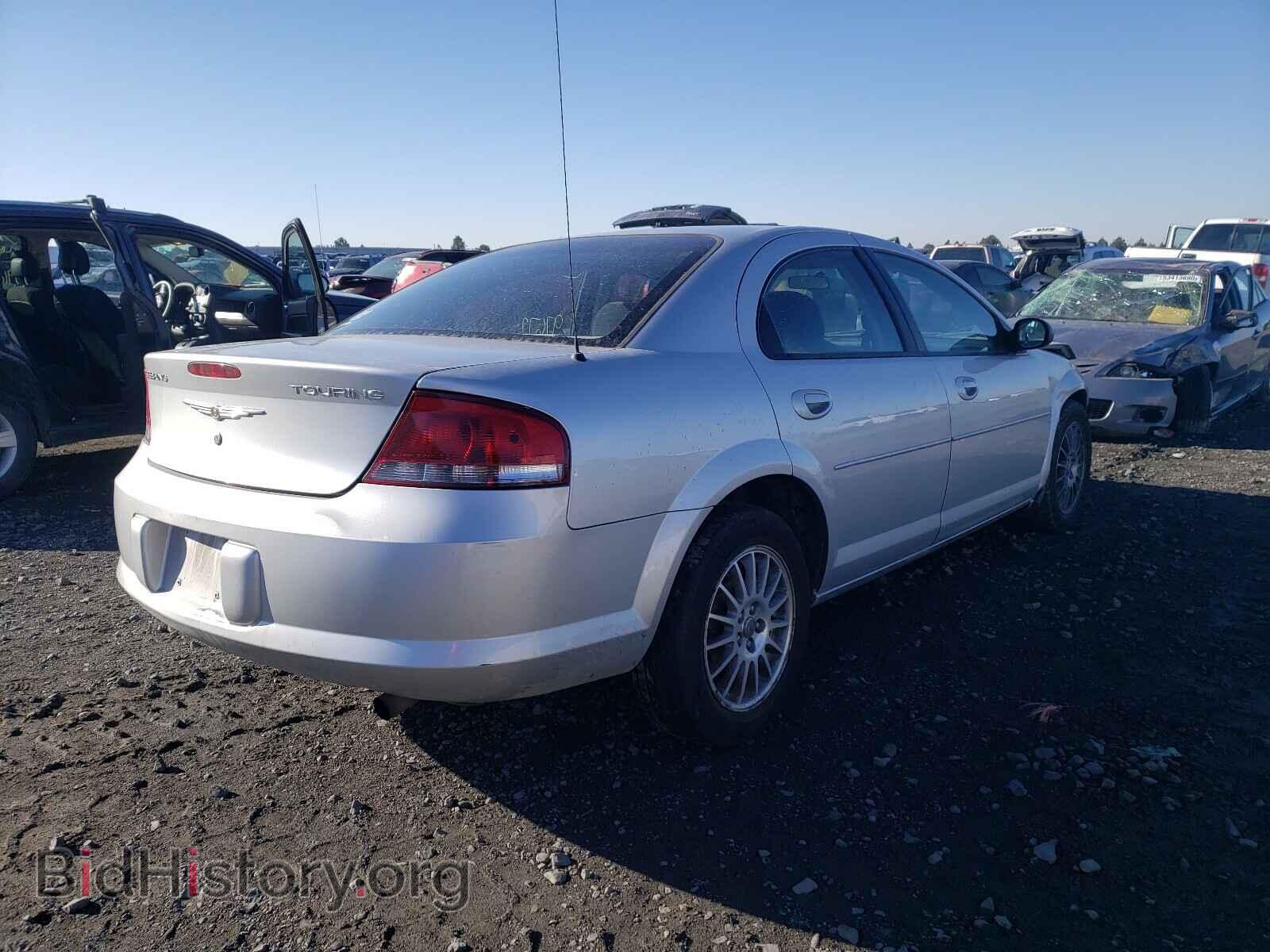 2005 CHRYSLER SEBRING - VIN: 1C3EL56R85N707748 - Фото 4