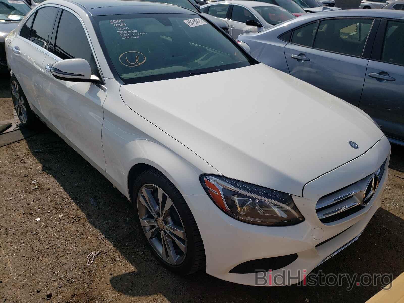 Photo 55SWF4KB2GU097405 - MERCEDES-BENZ C-CLASS 2016