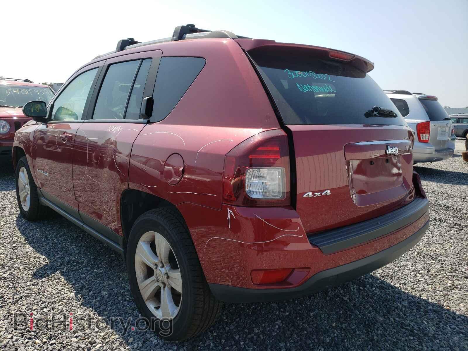 2016 JEEP COMPASS - VIN: 1C4NJDBB8GD718746 - Фото 3