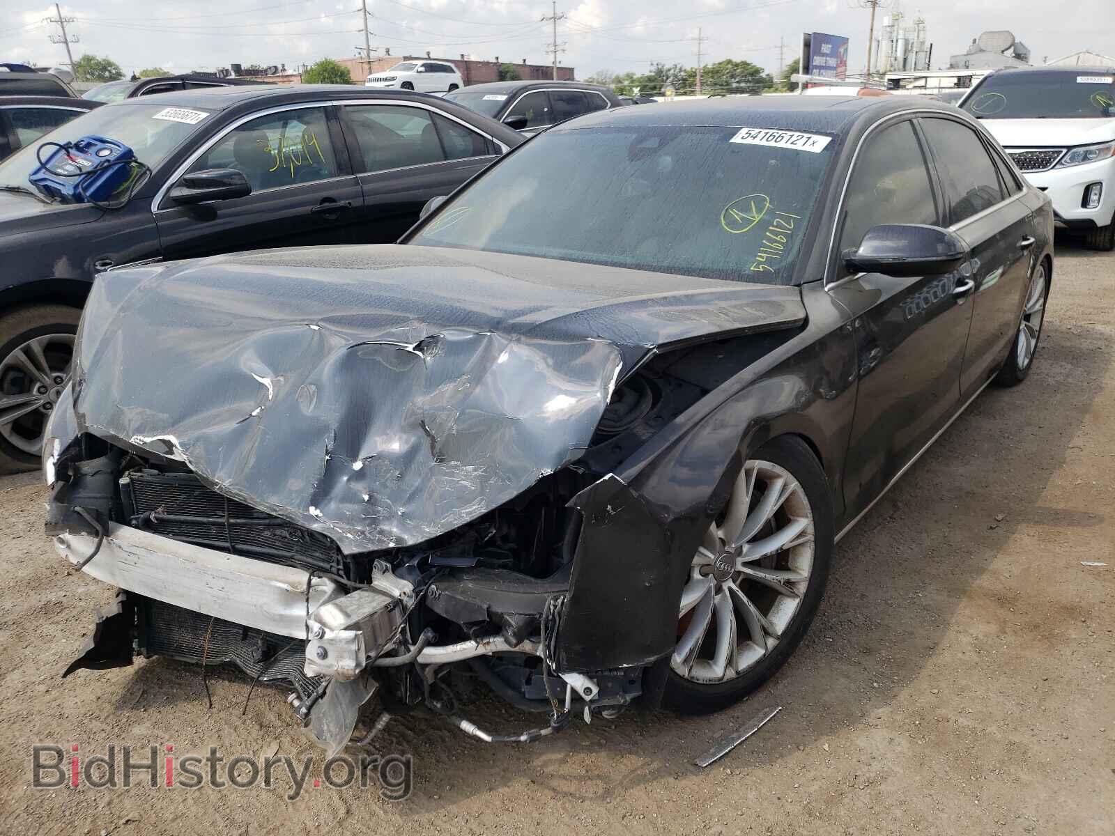 2011 AUDI A8 - VIN: WAURVAFD9BN021389 - Фото 2