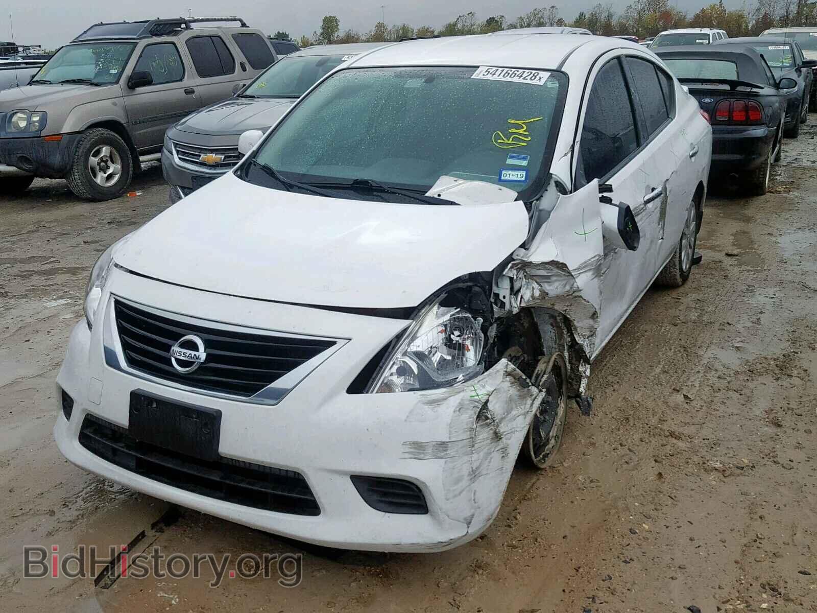 2014 NISSAN VERSA - VIN: 3N1CN7AP1EL868007 - Фото 2