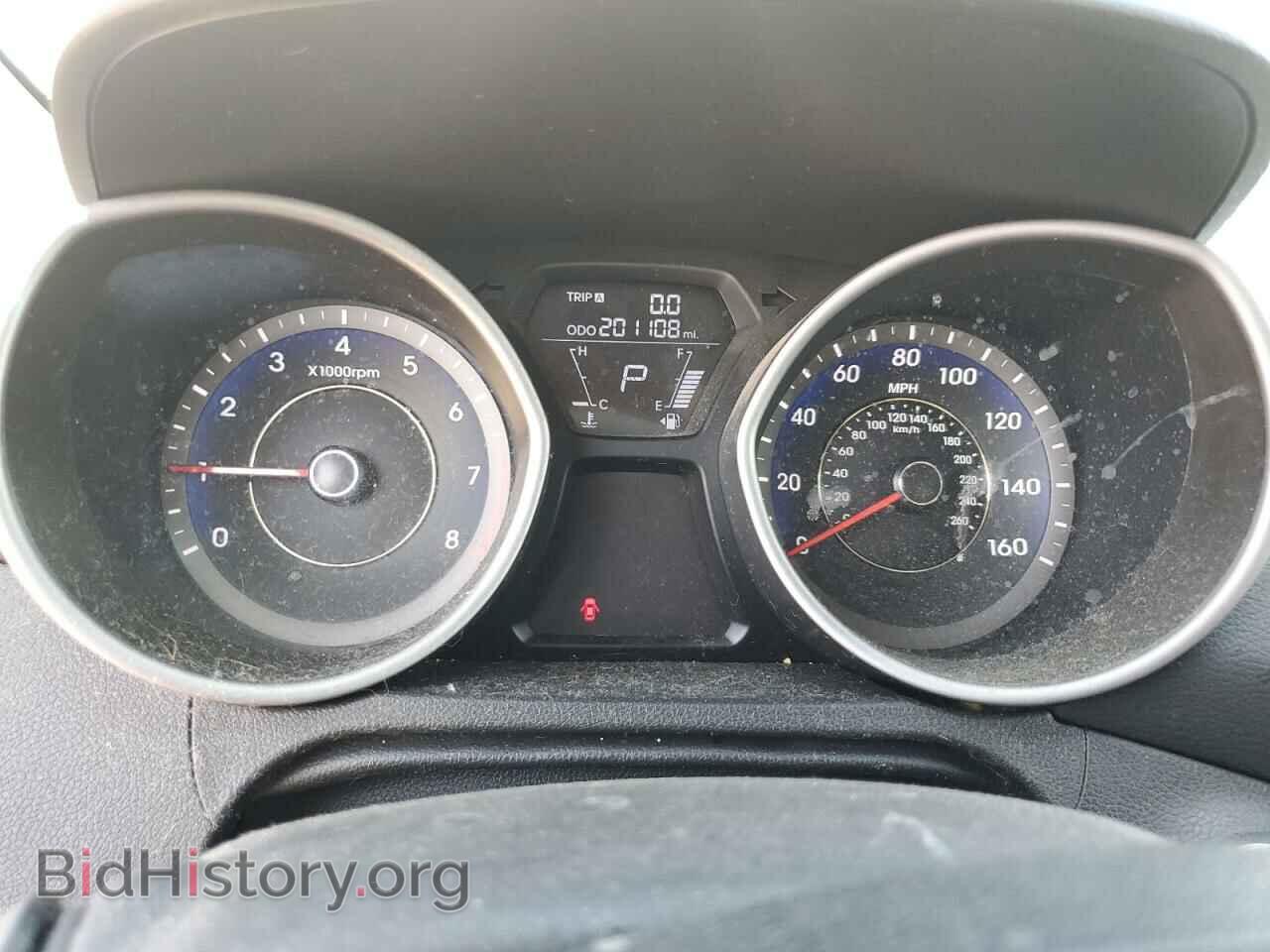 2012 HYUNDAI ELANTRA - VIN: KMHDH4AEXCU501417 - Фото 9
