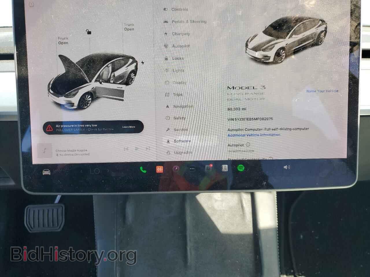 2021 TESLA MODEL 3 - VIN: 5YJ3E1EB5MF082975 - Фото 9