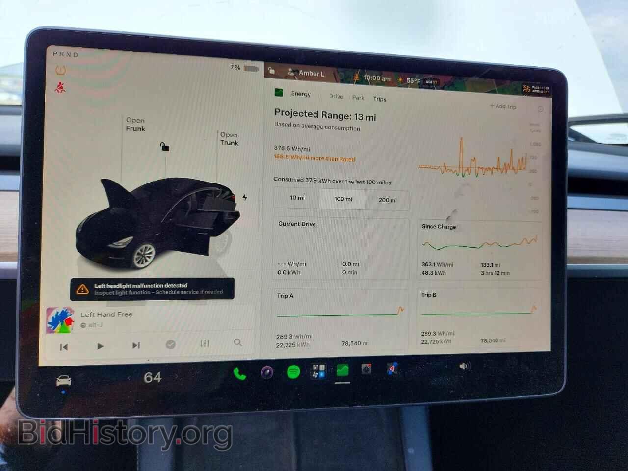 2022 TESLA MODEL 3 - VIN: 5YJ3E1EB6NF251662 - Photo 9