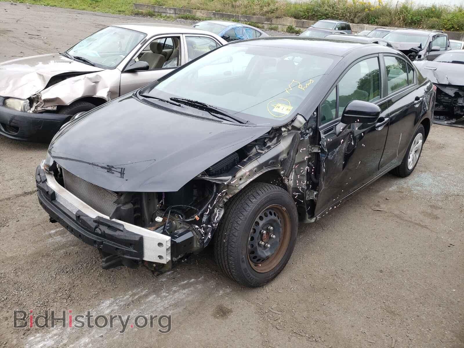 2015 HONDA CIVIC - VIN: 19XFB2F55FE263779 - Фото 2