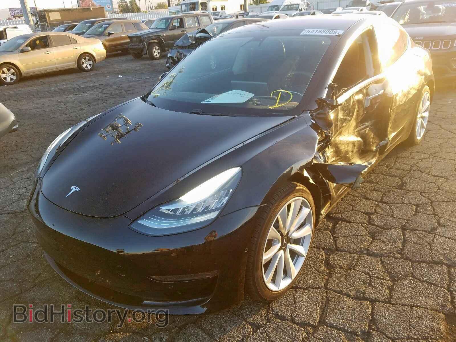 2018 TESLA MODEL 3 - VIN: 5YJ3E1EA1JF154581 - Фото 2