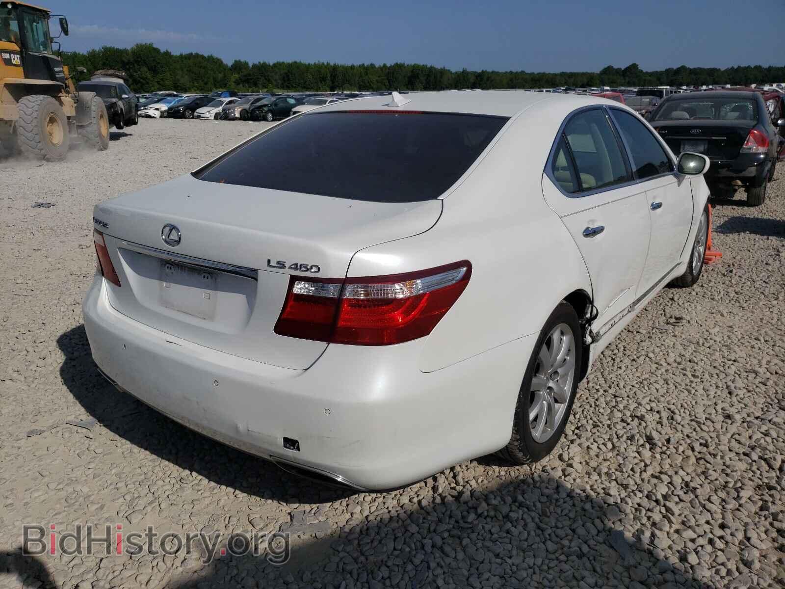 2008 LEXUS LS460 - VIN: JTHBL46F285076626 - Фото 4