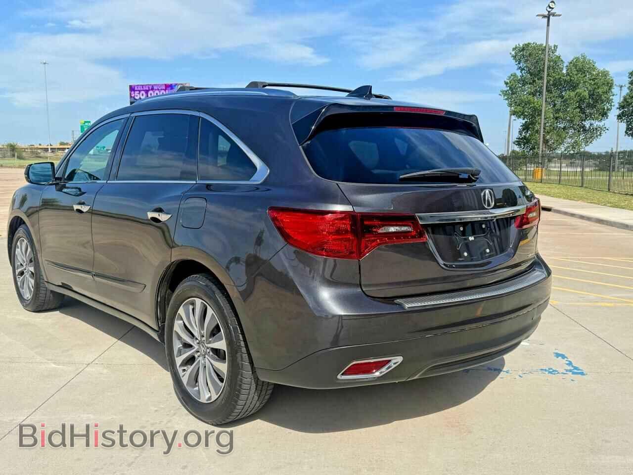 2016 ACURA MDX - VIN: 5FRYD4H47GB018317 - Фото 3