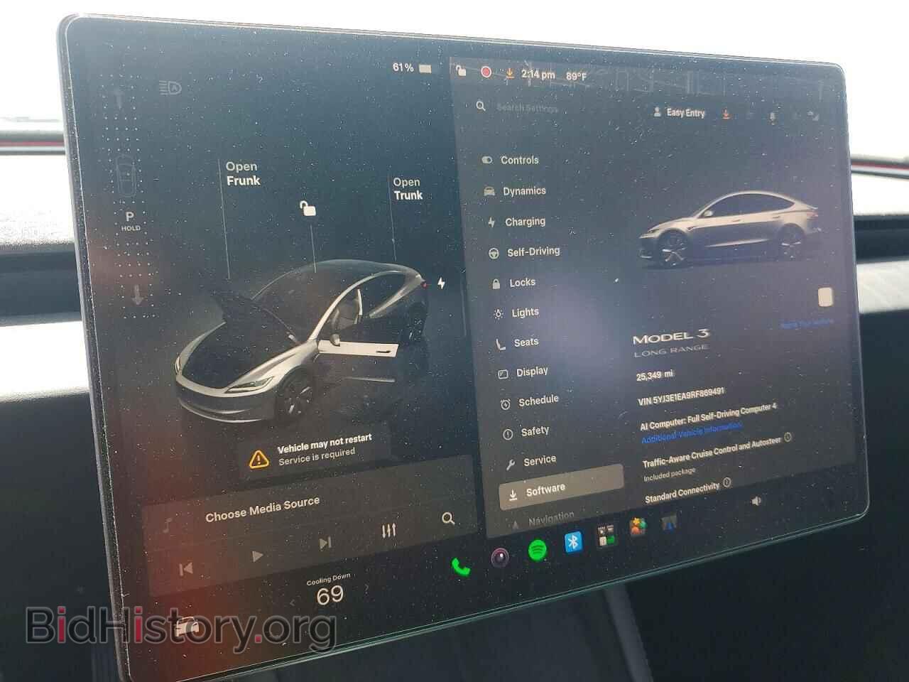 2024 TESLA MODEL 3 - VIN: 5YJ3E1EA9RF869491 - Photo 9