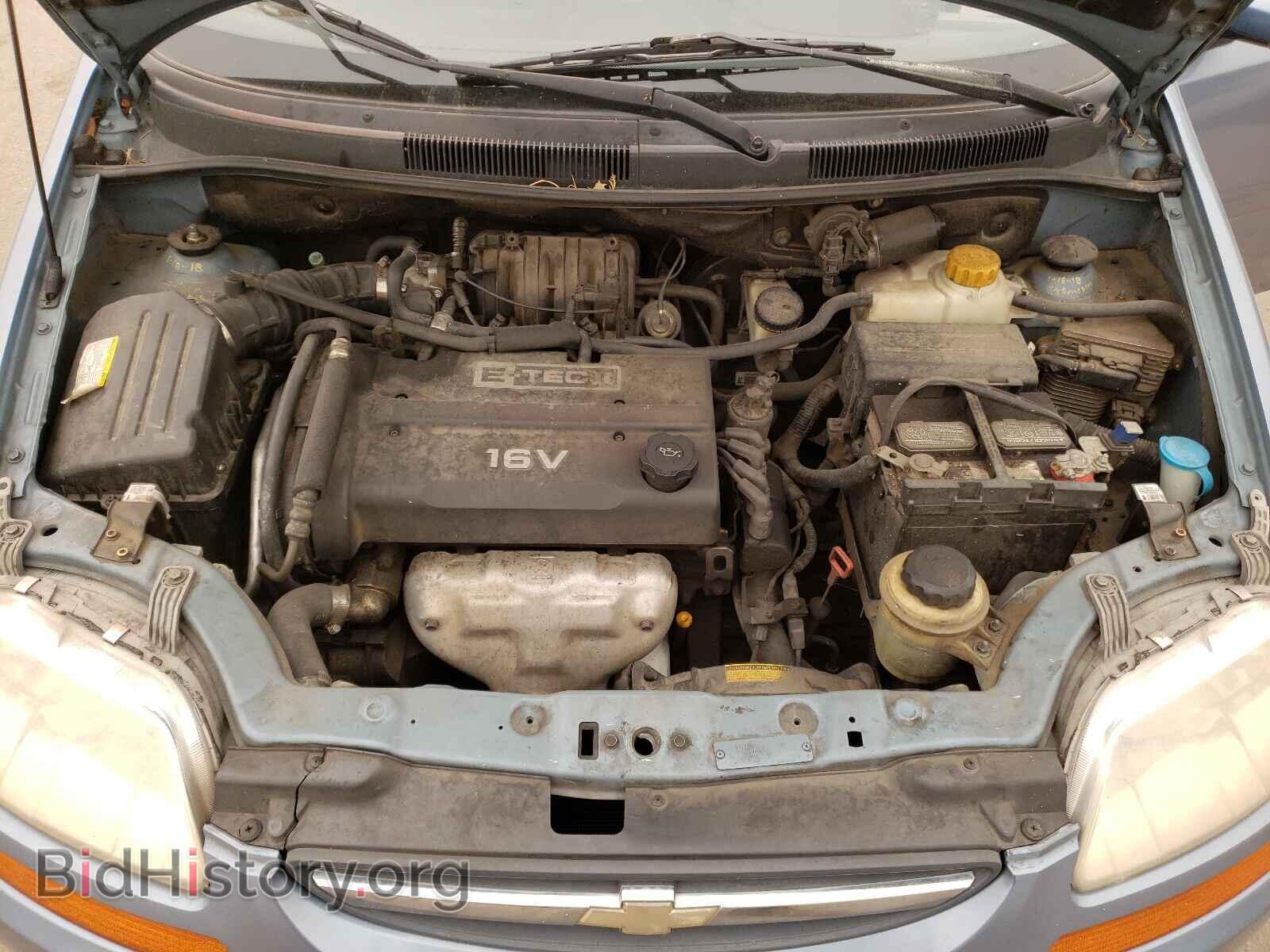 2006 CHEVROLET AVEO - VIN: KL1TD56646B660170 - Фото 7