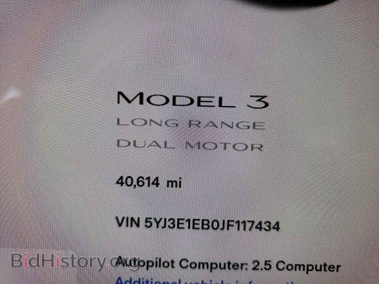 2018 TESLA MODEL 3 - VIN: 5YJ3E1EB0JF117434 - Фото 8