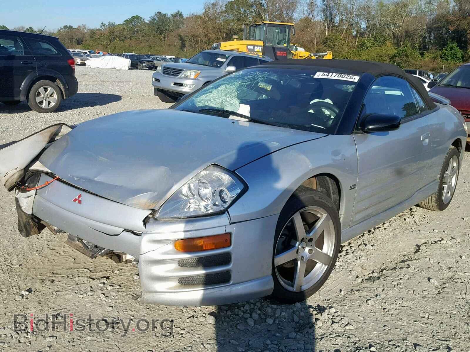 2001 MITSUBISHI ECLIPSE - VIN: 4A3AE55H01E010806 - Photo 2
