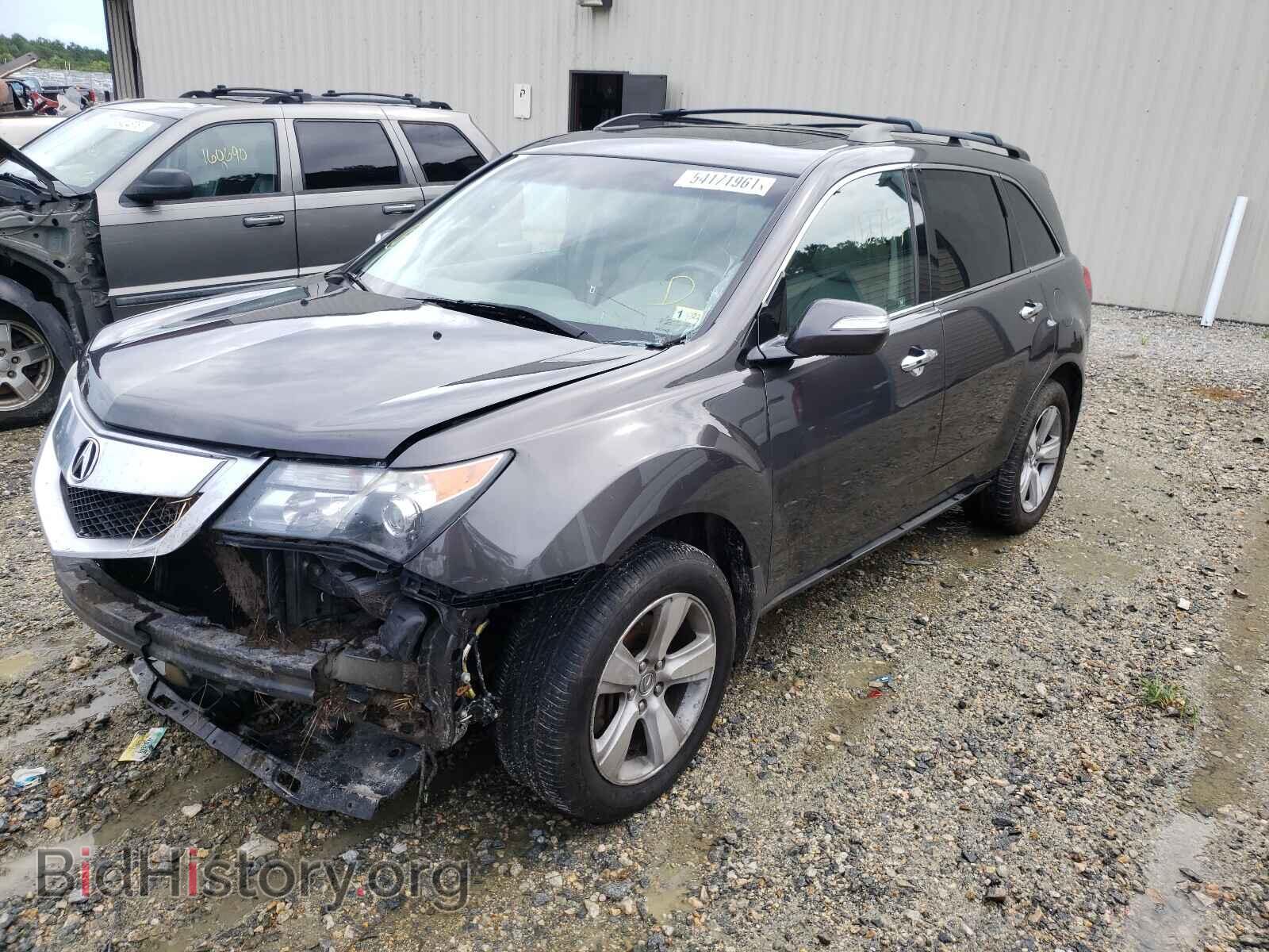 2011 ACURA MDX - VIN: 2HNYD2H22BH508696 - Фото 2