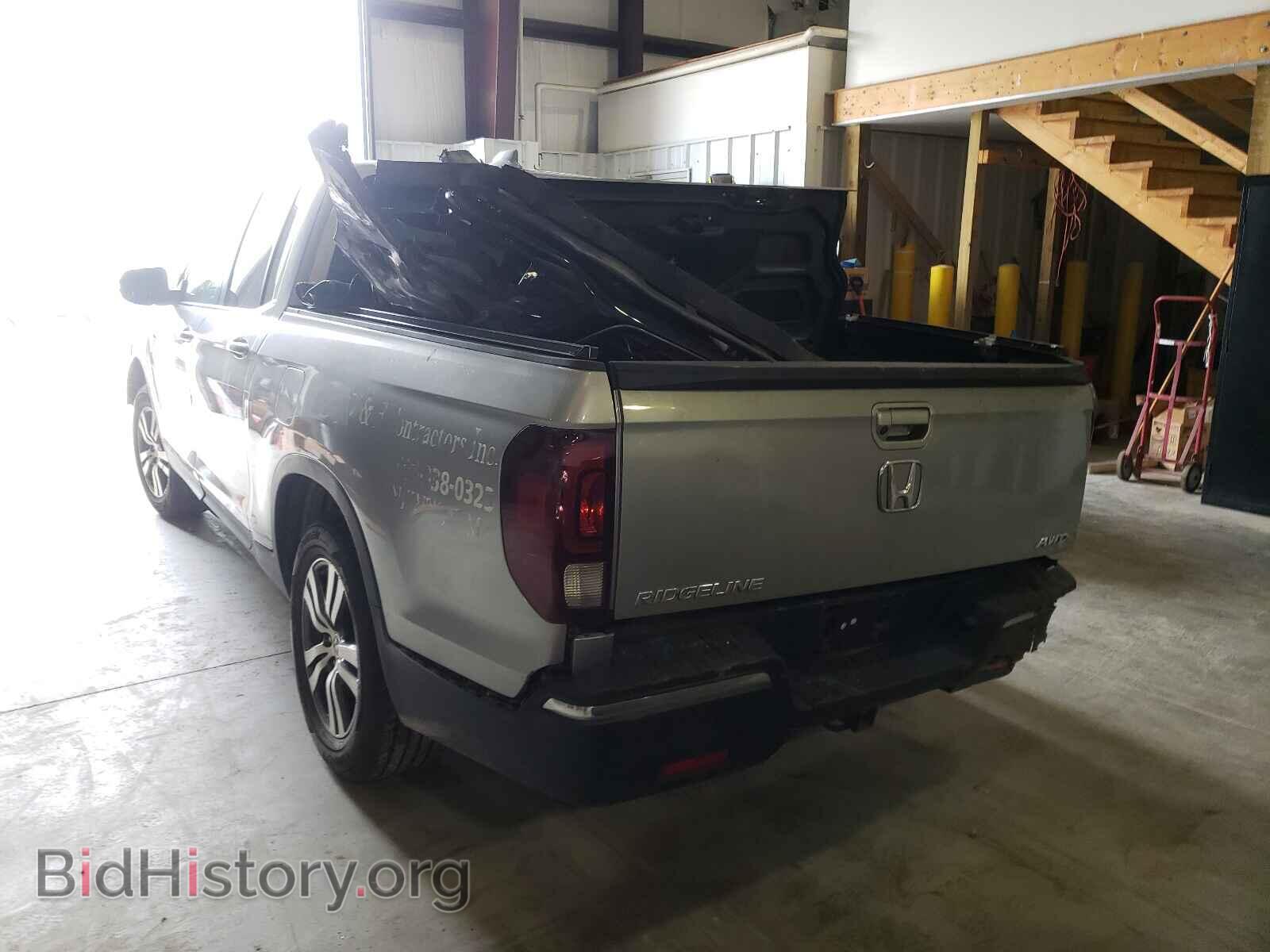 2017 HONDA RIDGELINE - VIN: 5FPYK3F49HB010197 - Фото 3